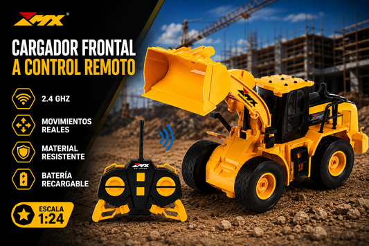 Cargador Frontal a Control Remoto – Modelo Coleccionable